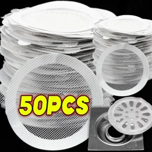 5,50 יח׳ מדבקת מסנן ניקוז רצפה - לוכד שיער