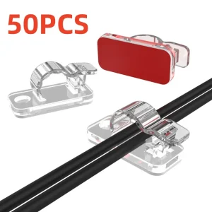 Cable Organizer - קליפסים לניהול כבלים 10,50 יחידות