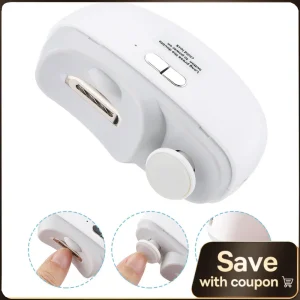 Electric Nail Clippers - גוזם ציפורניים אוטומטי עם תאורה