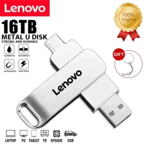Lenovo 16TB USB Flash Drive - נייד ומהיר USB C