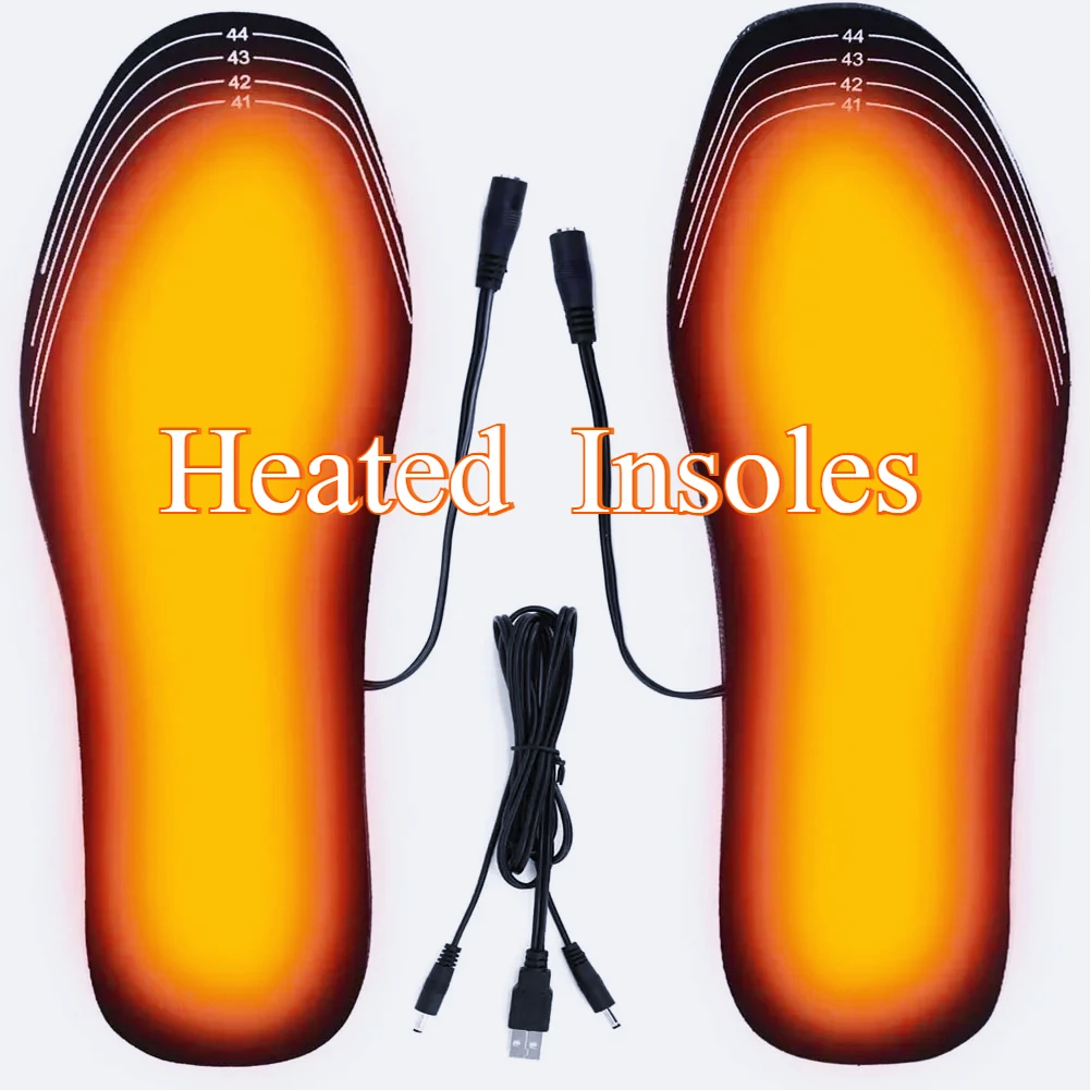 USB Heated Insoles - מדרסים מחממים לכפות הרגליים לחורף