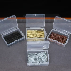 אביזרי שיער U מתכת - 50 יח' , סיכות לכלות