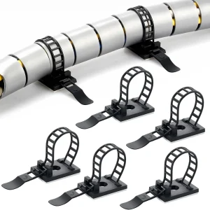 אירגונית כבלים - 10,20,30 יח׳ לניהול כבלים