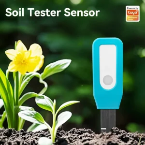 בדיקת קרקע חכמה - טמפרטורה, לחות, Tuya