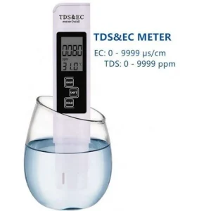 בודק איכות מים דיגיטלי TDS EC-מטר טמפרטורה