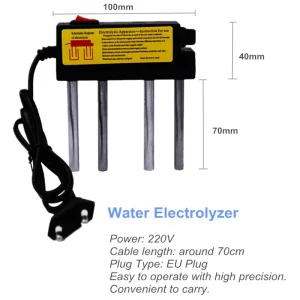 בודק איכות מים מדויק - אלקטרוליזר 220V לאקווריום