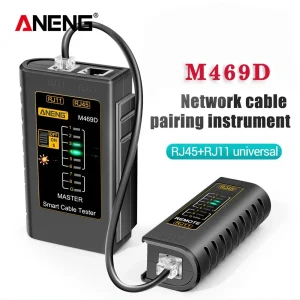 בודק כבל רשת ANENG M469D - RJ45 RJ11 RJ12