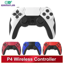 בקר משחק אלחוטי ל-PS4 PS3 PC - עם רטט, טאץ'