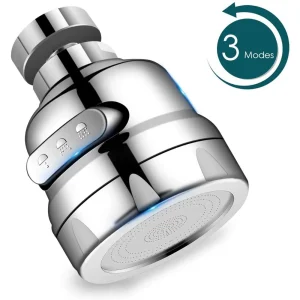 ברז מטבח מסתובב 360 מעלות - חסכון במים