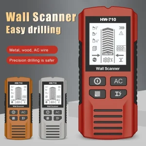 גלאי מתכות לקיר HW-710 - מציאת עץ, מתכת וכבלים