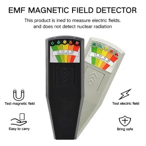 גלאי קרינה EMF נייד - גלאי שדה מגנטי 5-LED