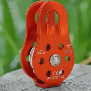 גלגלת חבל טיפוס- גלגלת אלומיניום חזקה 26KN