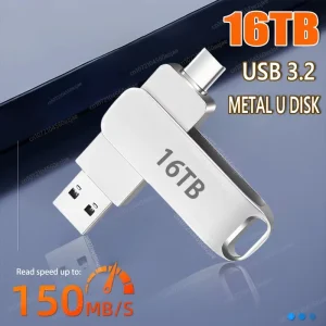 דיסק און קי 16TB USB 3.2 מהיר - עמיד למים
