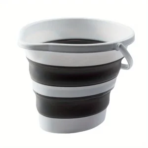 דלי מתקפל רב שימושי - רחיצת רכב, קמפינג ודיג