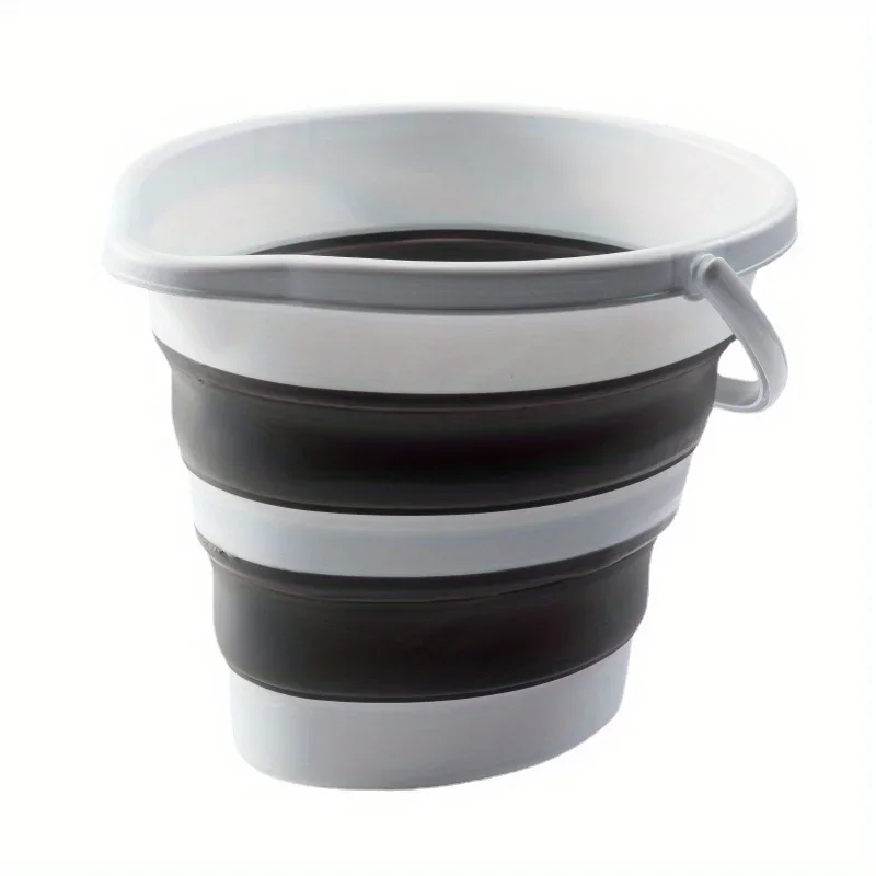 דלי מתקפל רב שימושי - רחיצת רכב, קמפינג ודיג