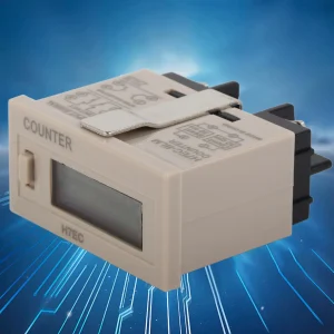 דלפק חשמלי דיגיטלי H7EC - מונה מצטבר LCD 6 ספרות