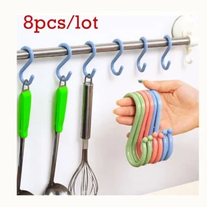 ווים לתלייה רב תכליתיים למטבח- 8 יחידות