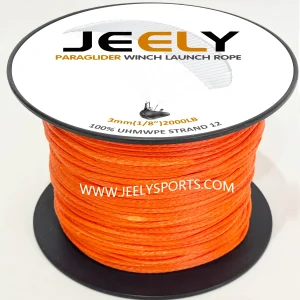 חבל כננת UHMWPE - 30 מטר - 3 מ,מ - 800 ק,ג