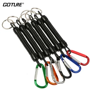 חוט קפיצי לדייג Goture - 3 יחידות , קליפס נשלף