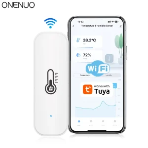 חיישן טמפרטורה ולחות WiFi - Tuya SmartLife Alexa