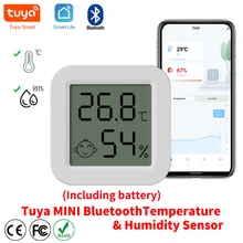 חיישן טמפרטורה ולחות חכם Tuya Bluetooth - מיני דיגיטלי