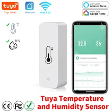חיישן טמפרטורה ולחות חכם Zigbee-WiFi - Tuya