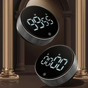 טיימר דיגיטלי מגנטי למטבח - שעון ספירה לאחור Dinrgo