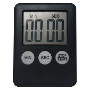 טיימר מטבח דיגיטלי - סטופר LCD מיני לאפייה וספורט