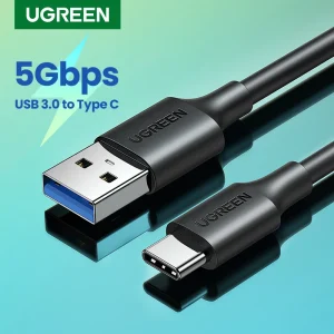 כבל USB C UGREEN - טעינה ונתונים מהירים לאייפון