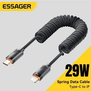 כבל USB C ל-Lightning Essager - טעינה מהירה לאייפון
