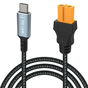 כבל טעינה USB C ל-XT60 - טעינה מהירה PD 140W