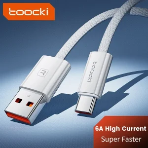 כבל טעינה USB Type C 66W - Toocki ל-Huawei,iPhone