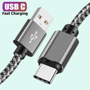 כבל טעינה USB Type C מהיר - אייפון, אנדרואיד