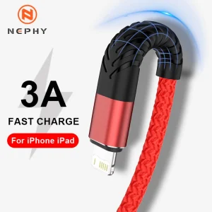 כבל טעינה USB לאייפון - טעינה מהירה וסנכרון נתונים