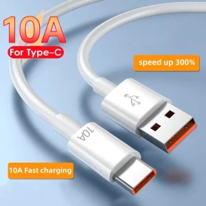 כבל טעינה מהיר Type-C 120W - טעינה סופר מהירה