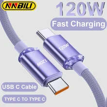 כבל טעינה מהיר USB-C לאייפון 15 - 120W - NNBILI