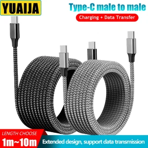כבל טעינה מהירה Type C - Type C PD 60W ארוך