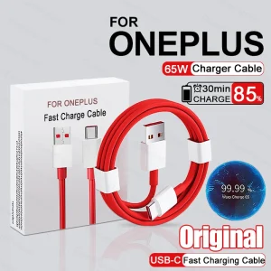 כבל טעינה מהירה USB C ל-Type C OnePlus - PD 65W
