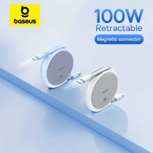 כבל טעינה נשלף Baseus USB-C 100W לאייפון ומקבוק
