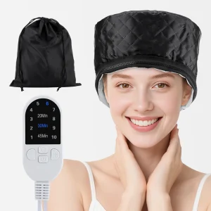 כובע חימום לשיער חשמלי - טיפוח שיער SPA