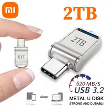 כונן נייד Xiaomi 2TB - USB 3.0 מהיר Type-C