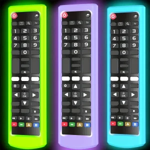 כיסוי סיליקון זוהר לשלט LG AKB - עמיד ולא מחליק