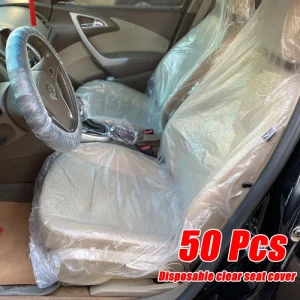 כיסויי מושב חד פעמי לרכב- 50 יח׳- הגנה מושלמת