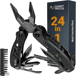 כלי עבודה 24 ב-1 מקצועי , מתנה לגבר - קמפינג
