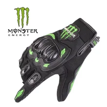 כפפות רכיבה Monster Energy- ארבע עונות-מיגון מקצועי