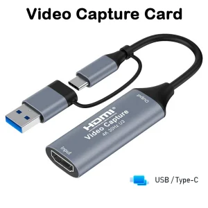 כרטיס לכידת וידאו 4K HDMI-USB 3.0 - הקלטה, סטרימינג