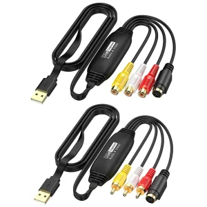 כרטיס לכידת וידאו USB- המרת VHS לדיגיטל