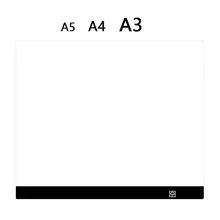 לוח ציור יהלומים-LED A3,A4,A5 - שולחן אור מקצועי