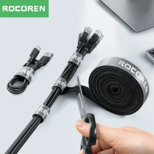 מאגדת כבלים Rocoren - פתרון לארגון כבלים USB