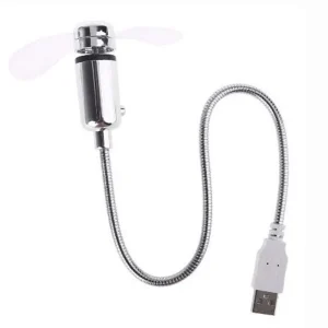 מאוורר USB גמיש למחשב נייד - חסכון באנרגיה